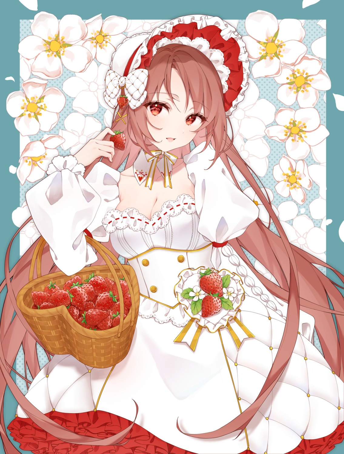drawing_kanon, dress, lolita_fashion, no_bra