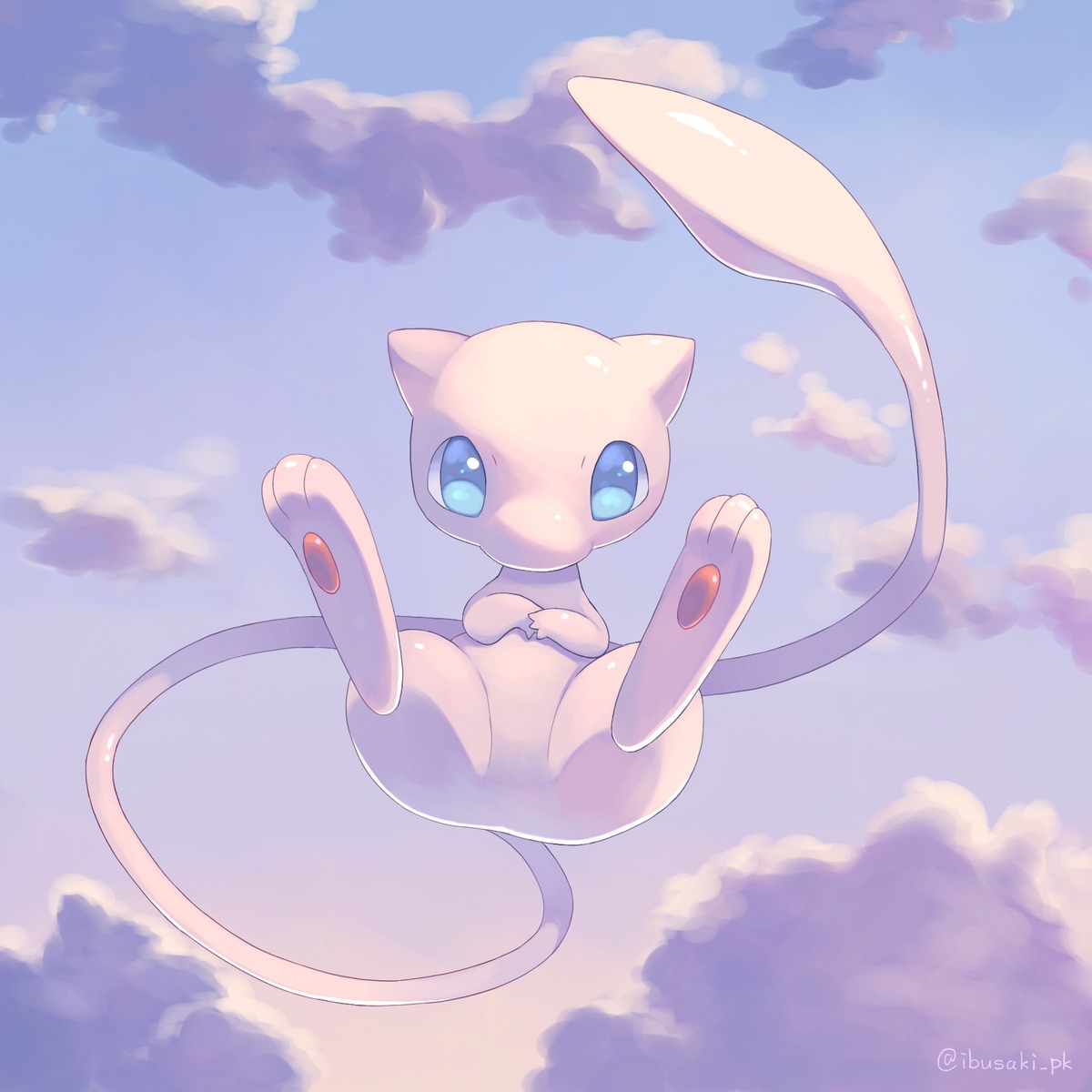 ibusaki_(ivu), mew_(pokemon), pokemon