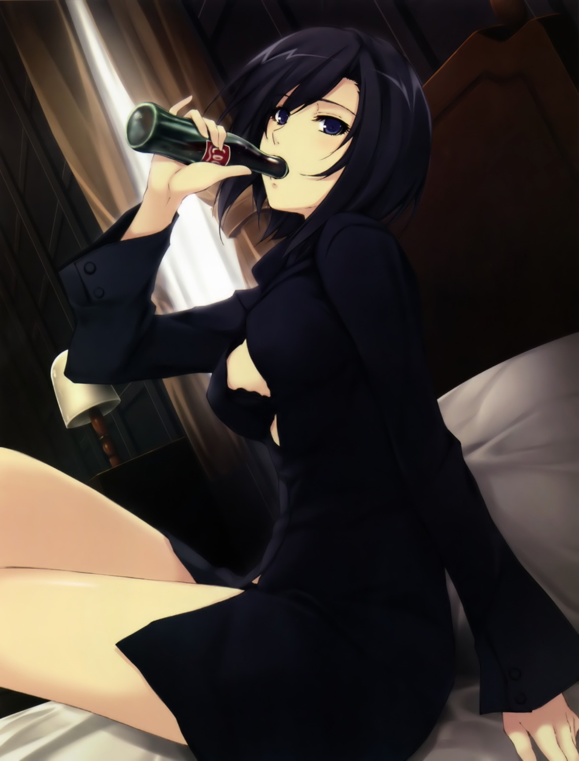 bra, caucasus, cleavage, innocent_grey, kirihara_souko, pantsu, sugina_miki