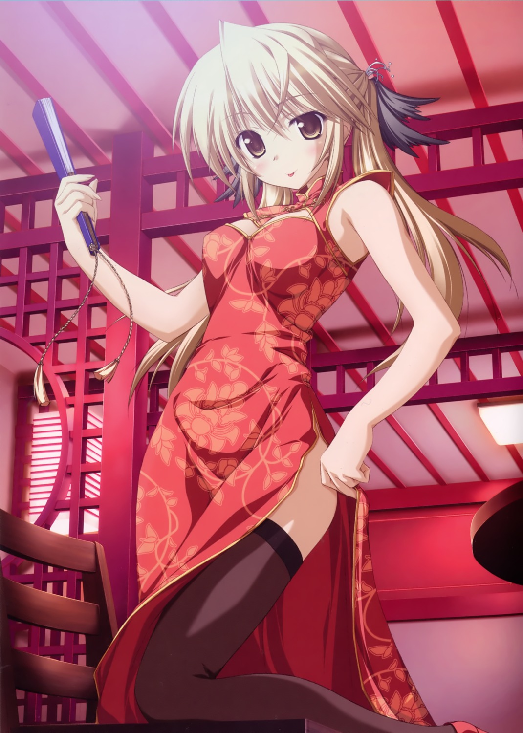 ashita_no_kimi_to_au_tame_ni, chinadress, purple_software, thighhighs, tsukimori_hiro, tsukino_mai