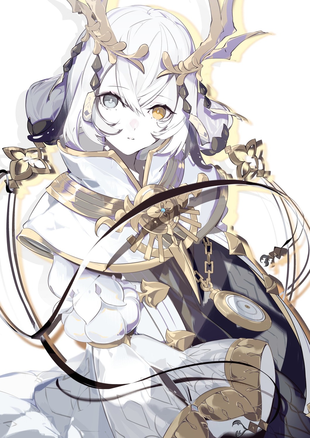 atelier, atelier_ryza, atelier_ryza_3, dress, heterochromia, horns, kala_ideas, maimuro