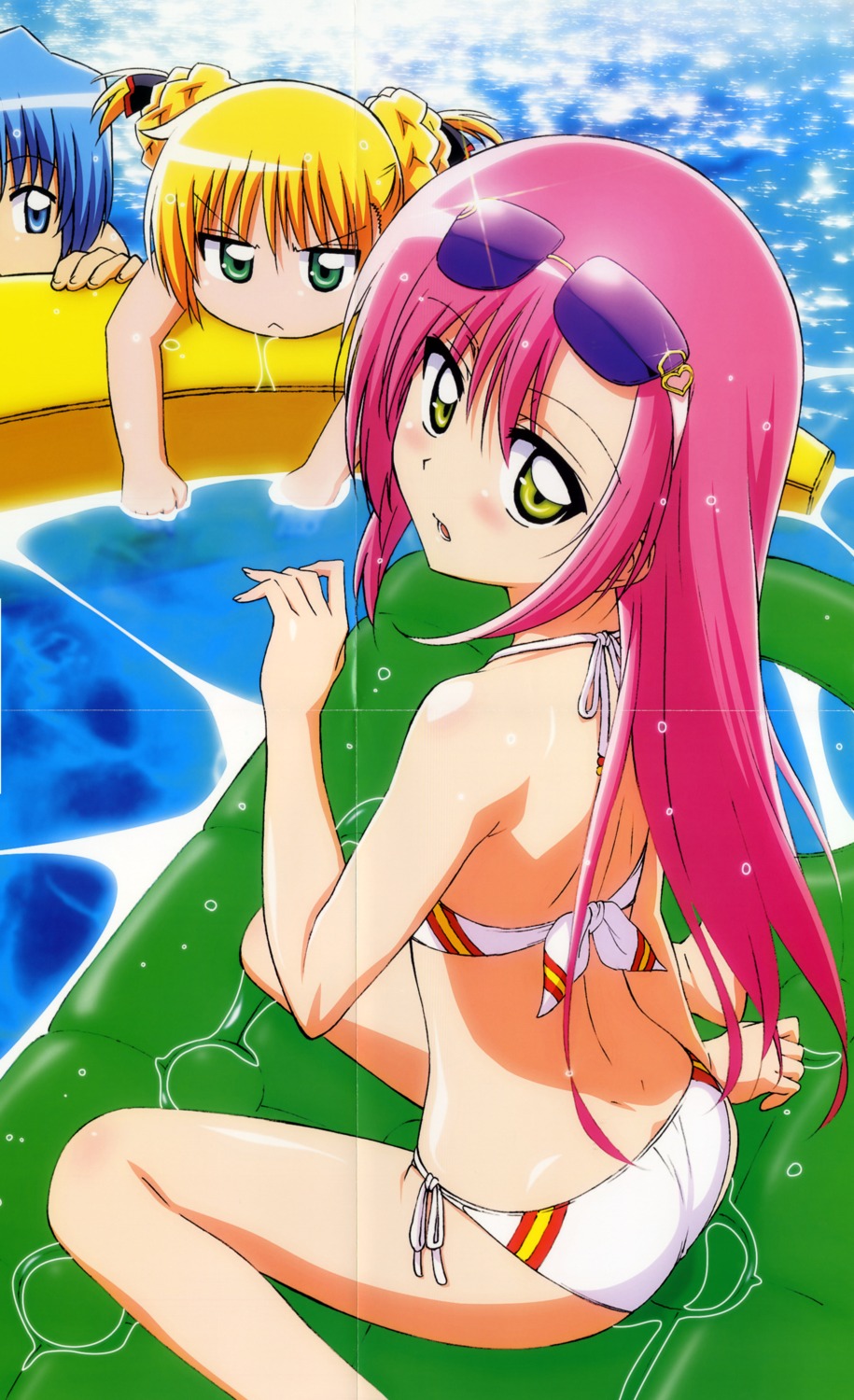ayasaki_hayate, bikini, crease, fixme, hayate_no_gotoku, katsura_hinagiku, sanzenin_nagi, scanning_artifacts