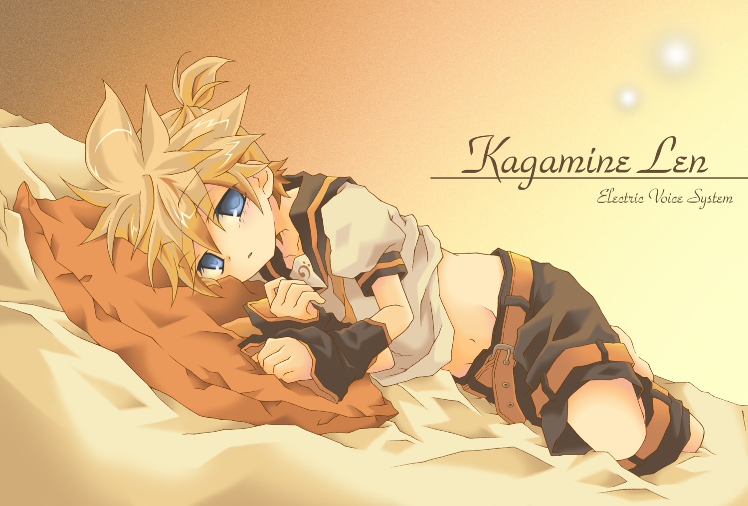 96mame, kagamine_len, male, vocaloid