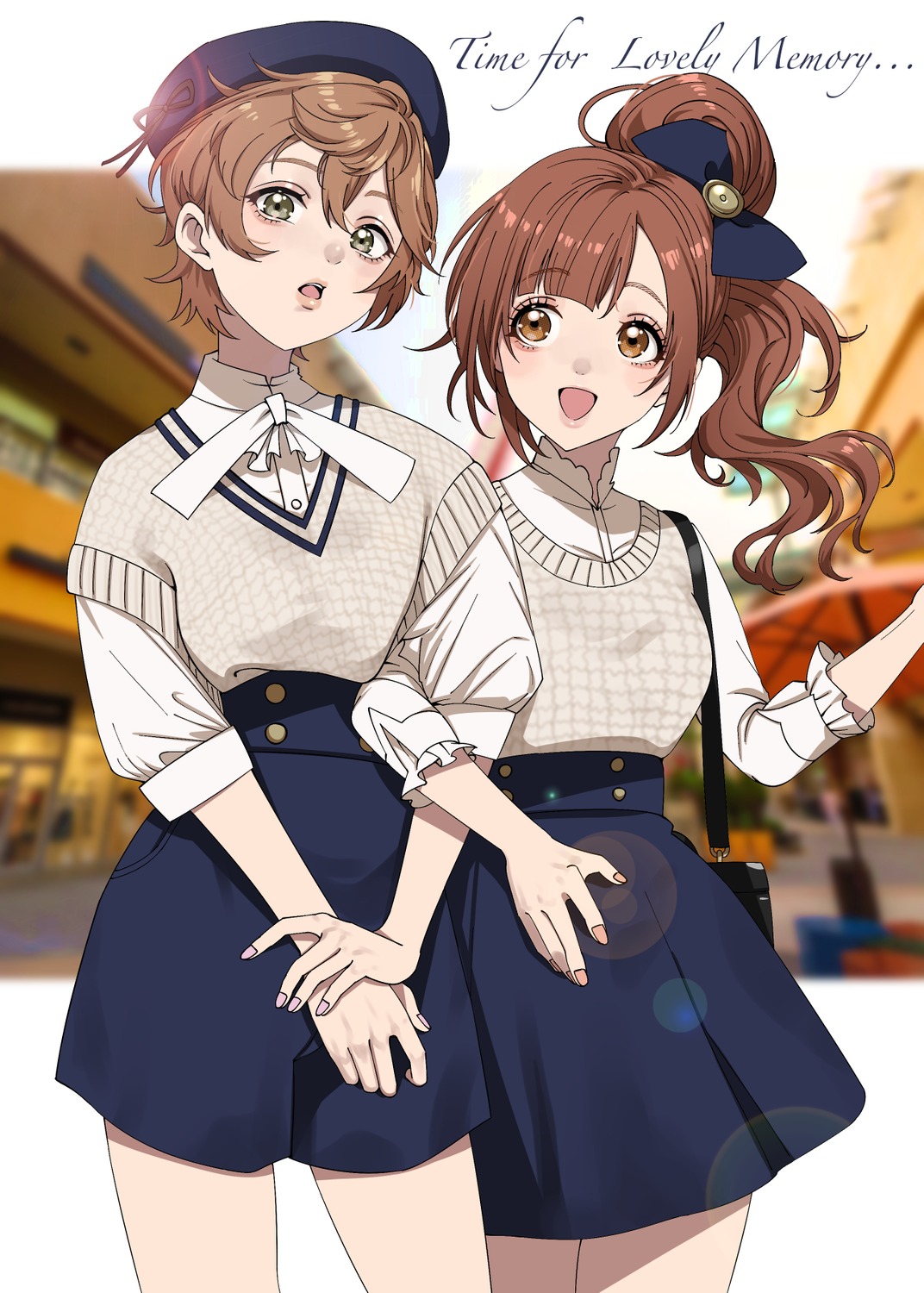 igarashi_kyouko, maou_(demonlord), seifuku, sweater, the_idolm@ster, the_idolm@ster_cinderella_girls, yoshioka_saki