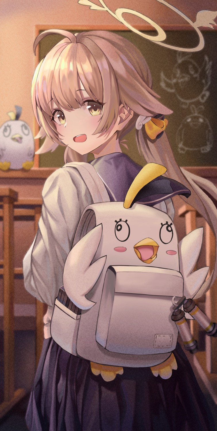 ajitani_hifumi, blue_archive, halo, mayo_9_5, seifuku