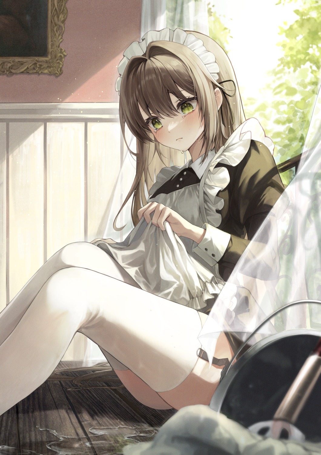 ham99luv, maid, stockings, thighhighs