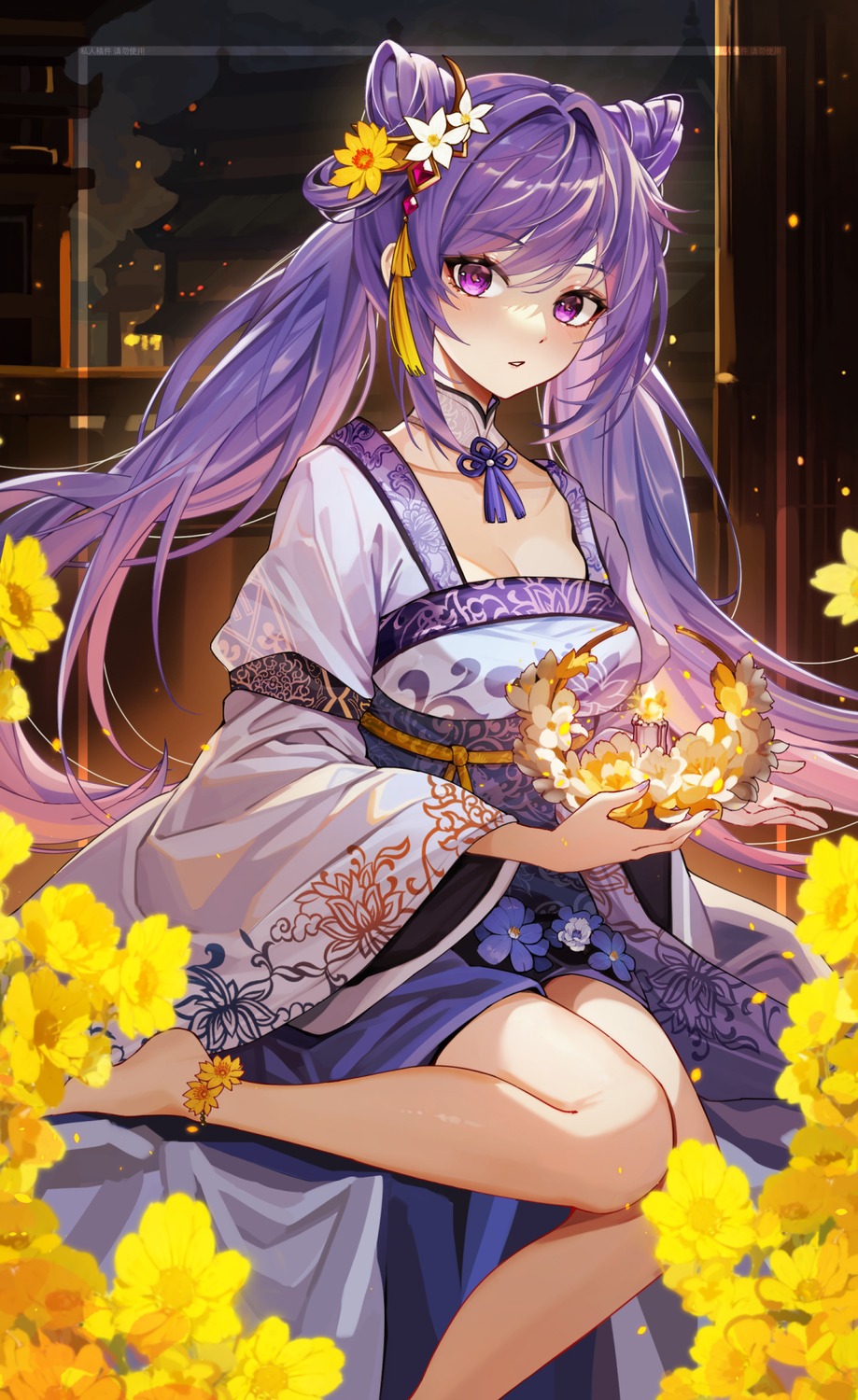 asian_clothes, chen_ying_(alan-yut), genshin_impact, keqing