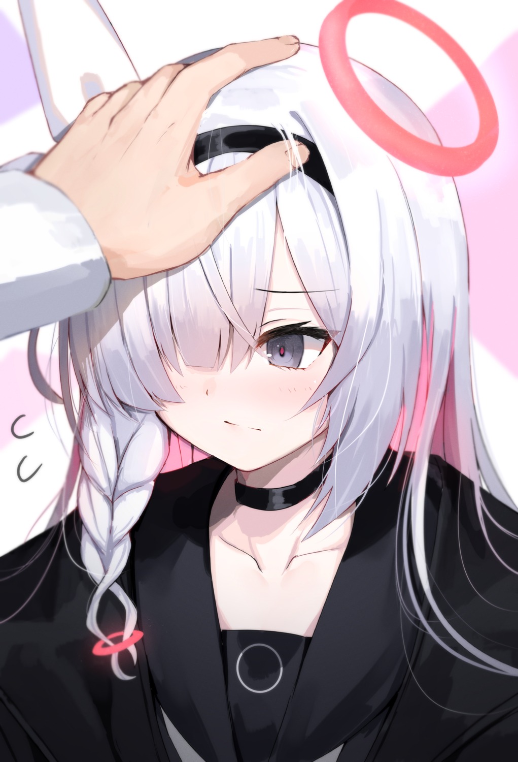 arona_(blue_archive), blue_archive, halo, nodoameyatou, plana_(blue_archive), seifuku
