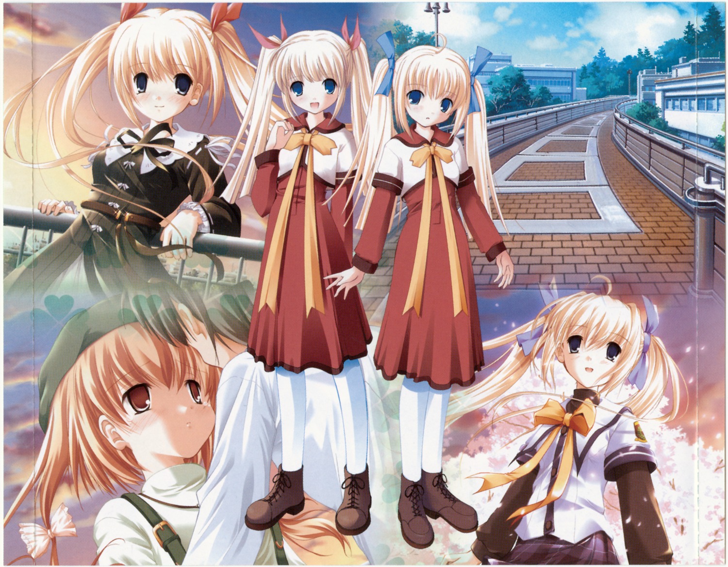 clover_hearts, dress, komamiya_chimari, lolita_fashion, mikoshiba_rea, mikoshiba_rio, nimura_yuuji, screening