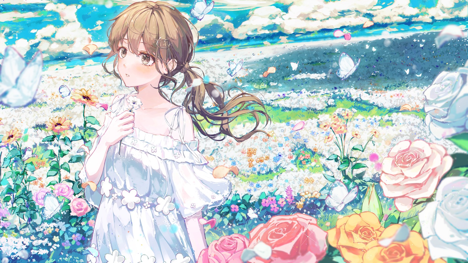 dress, fujimiya_kotoha, fuunyon, palette_project, summer_dress