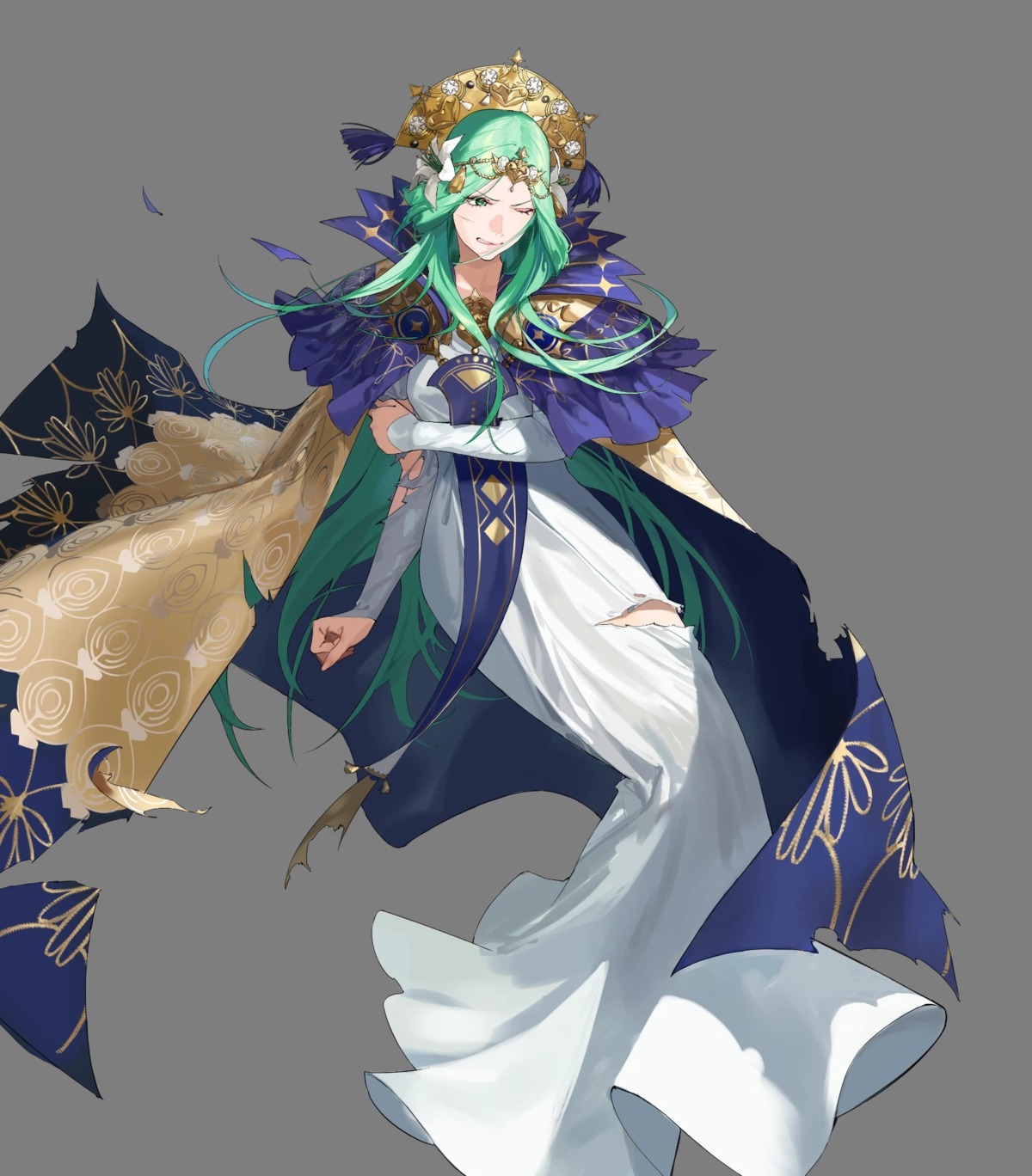 dress, fire_emblem, fire_emblem_three_houses, nintendo, rhea_(fire_emblem), torn_clothes, zonotaida