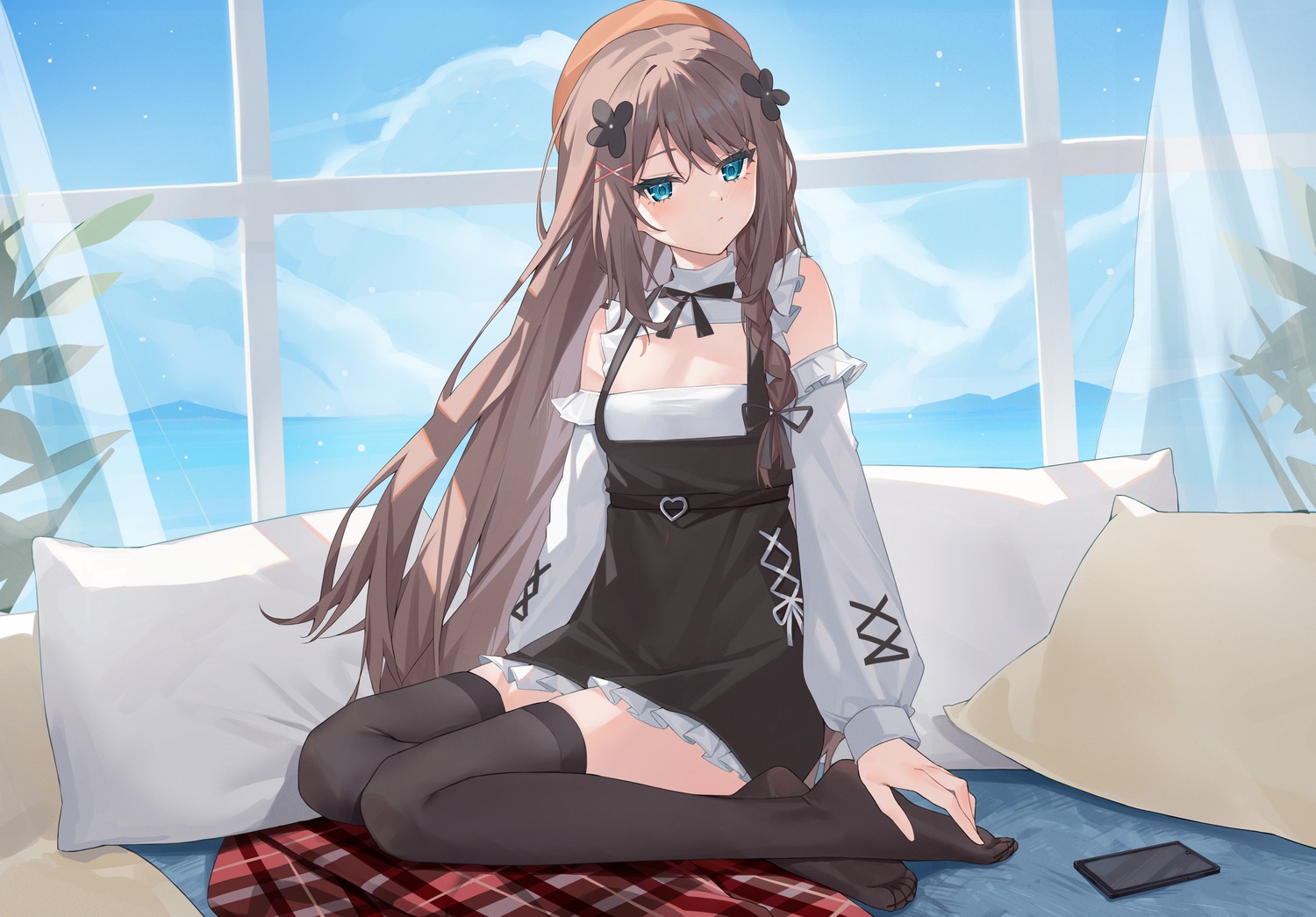 dress, thighhighs, xiao_lin_jiu