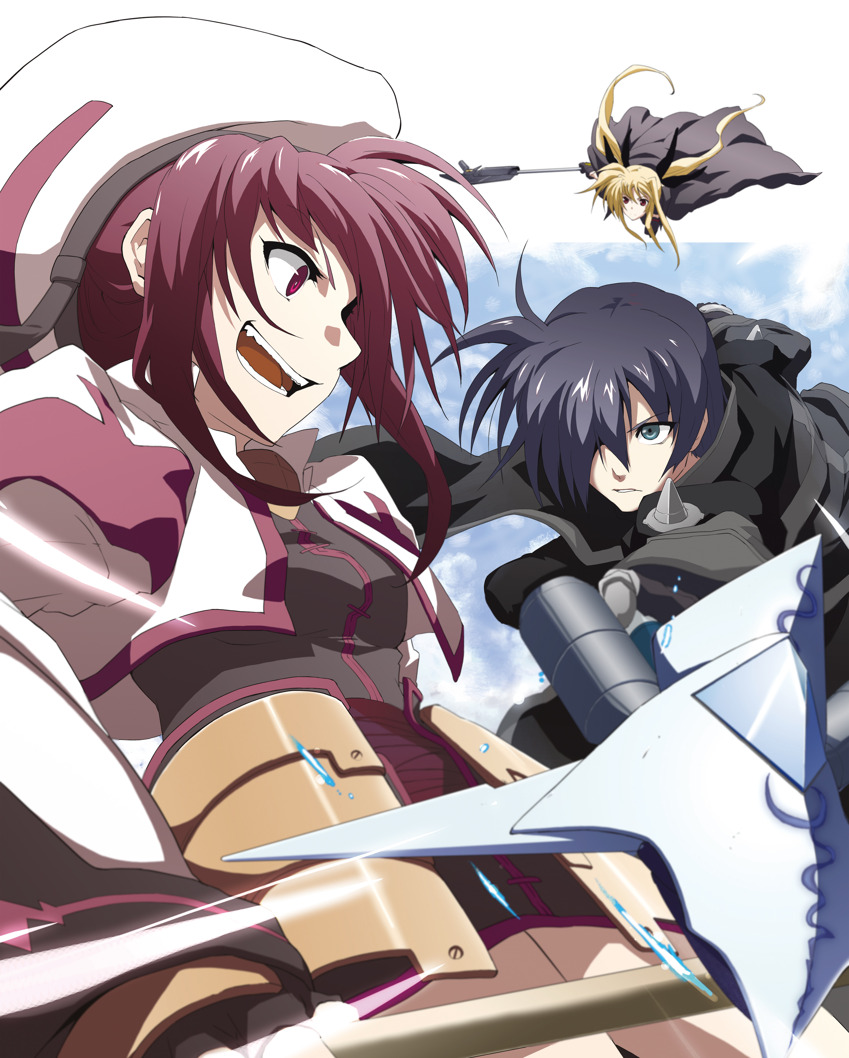 chrono_harlaown, fate_testarossa, mahou_shoujo_lyrical_nanoha, mahou_shoujo_lyrical_nanoha_strikers, signum, yuu-yuu