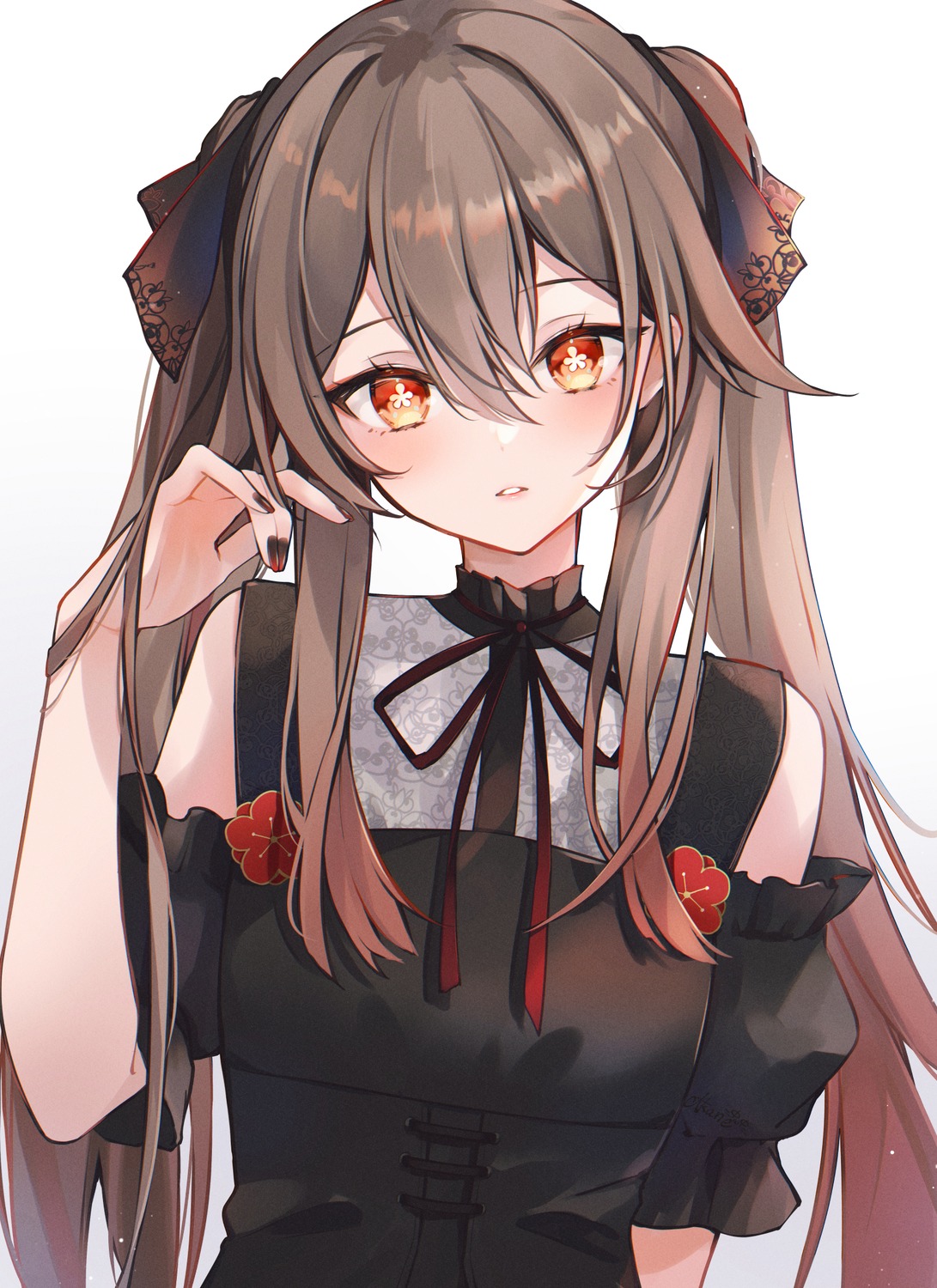 7aka_ne11, genshin_impact, hu_tao, lolita_fashion