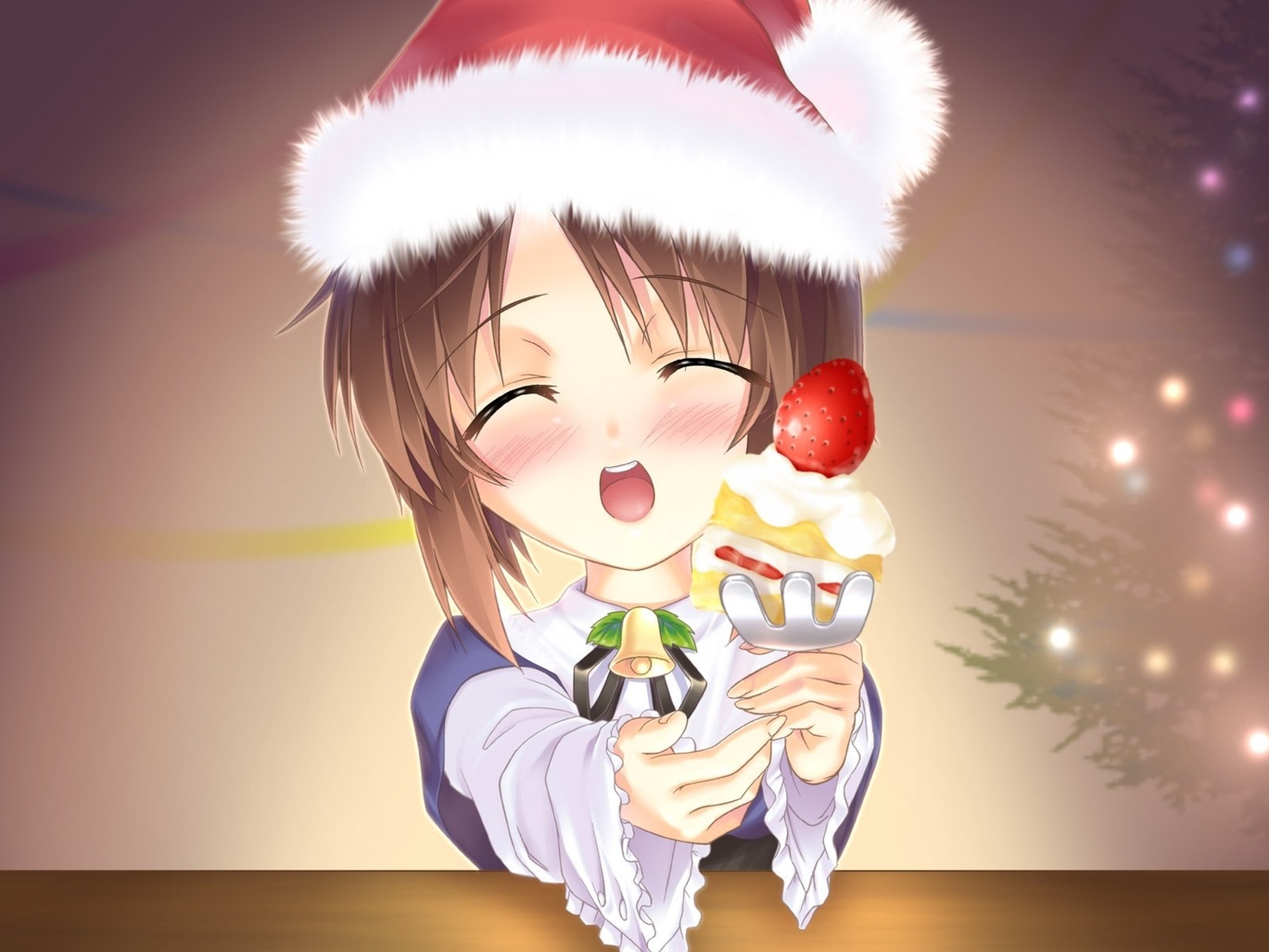 christmas, rozen_maiden, souseiseki, tachibana_surimu, wallpaper