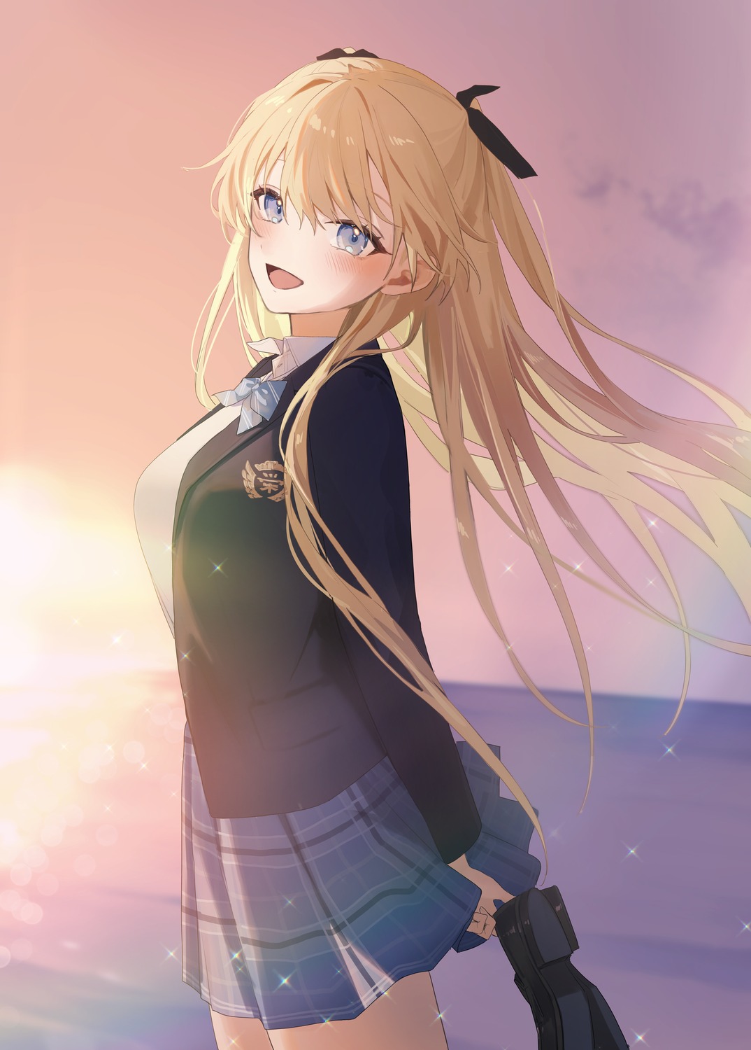 himekawa_sara, magako, nazeka_s-kyuu_bijo-tachi_no_wadai_ni_ore_ga_agaru_ken, seifuku