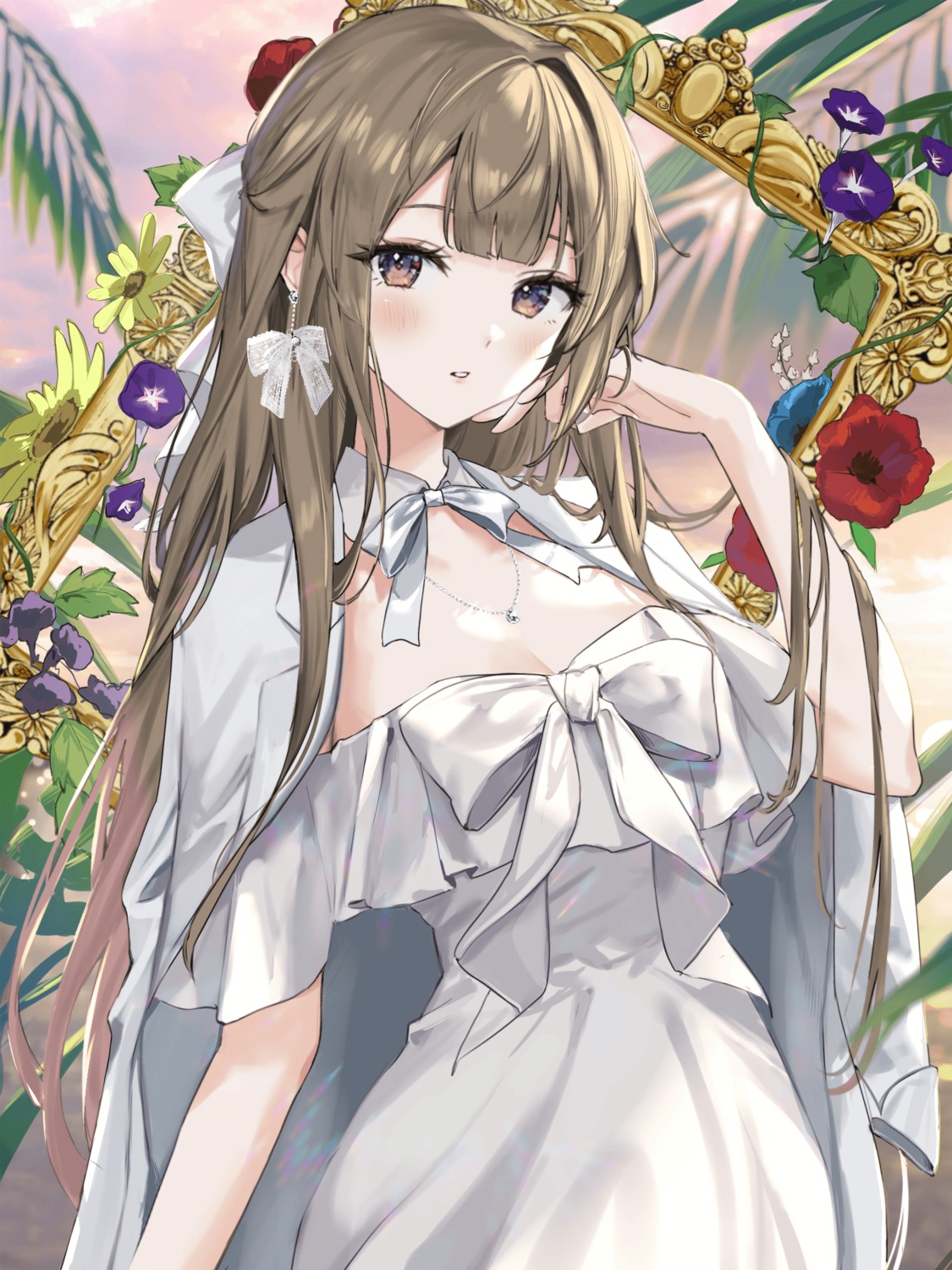 dress, masyu_jyaga, no_bra