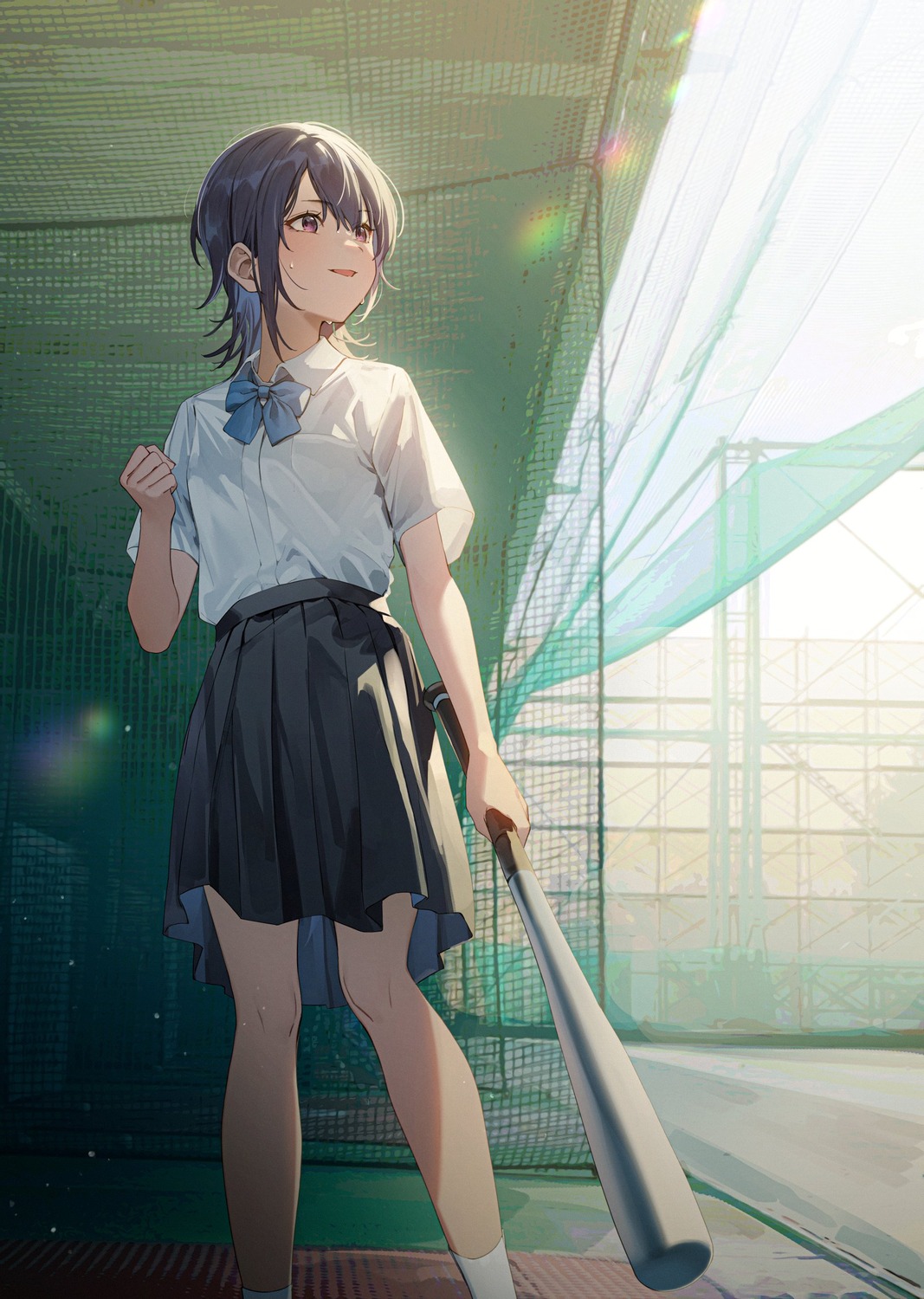 baseball, nyum, see_through, seifuku