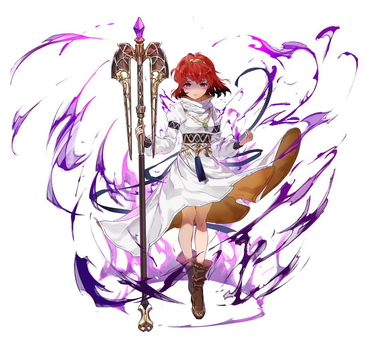 dress, fire_emblem, fire_emblem:_shin_ankoku_ryuu_to_hikari_no_ken, maria_(fire_embelm), mayo, nintendo, weapon