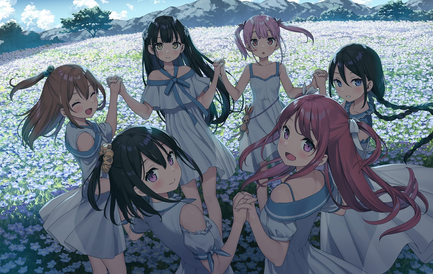 5_nenme_no_houkago, dress, kantoku, kurumi_(kantoku), miyaguchi_hiromi, miyaguchi_kanna, miyaguchi_kei, nagisa_(kantoku)