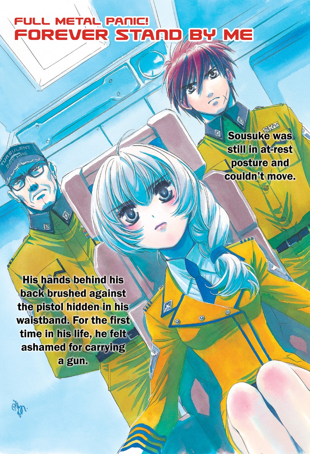 full_metal_panic, megane, richard_mardukas, sagara_sousuke, shikidouji, teletha_testarossa, uniform