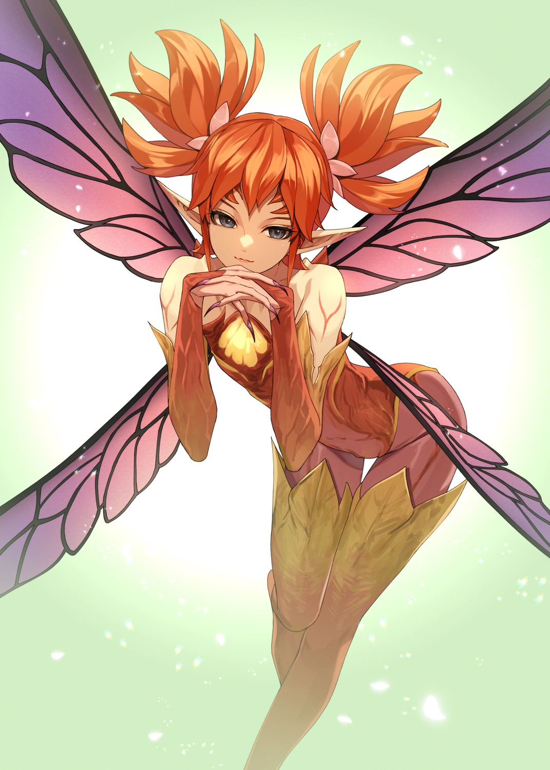 feo_ul, final_fantasy, final_fantasy_xiv, leotard, onimoti, pantyhose, pointy_ears, tattoo