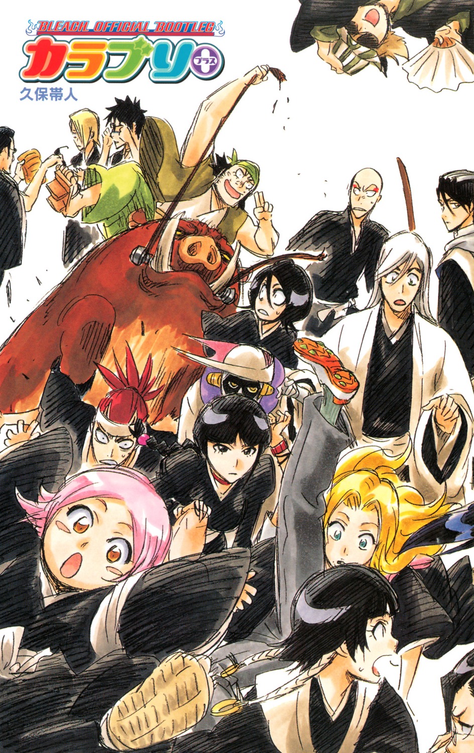 abarai_renji, bleach, hisagi_shuuhei, iba_tetsuzaemon, ise_nanao, japanese_clothes, kira_izuru, kubo_tite