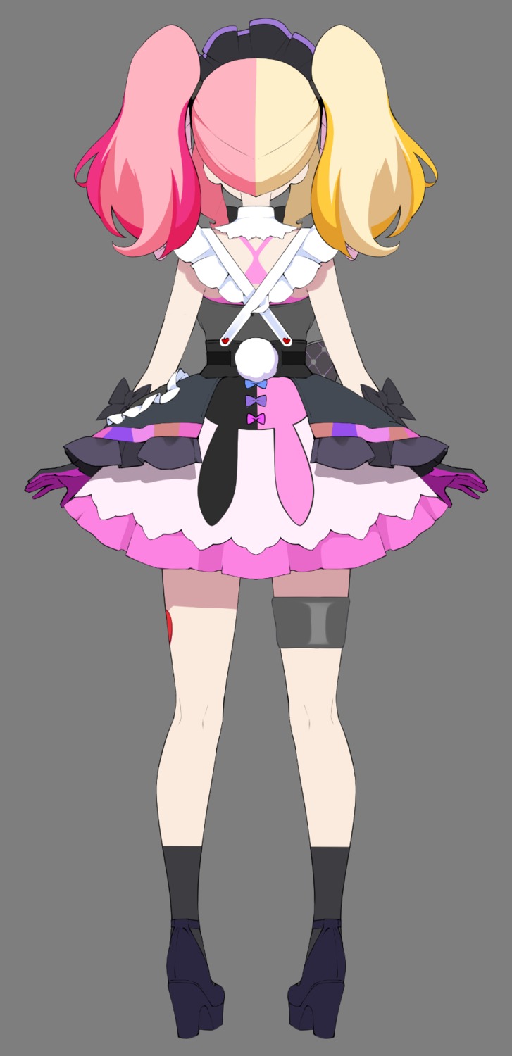 connectopia, dress, gachikoi_neon, garter, heels, pilokey, transparent_png