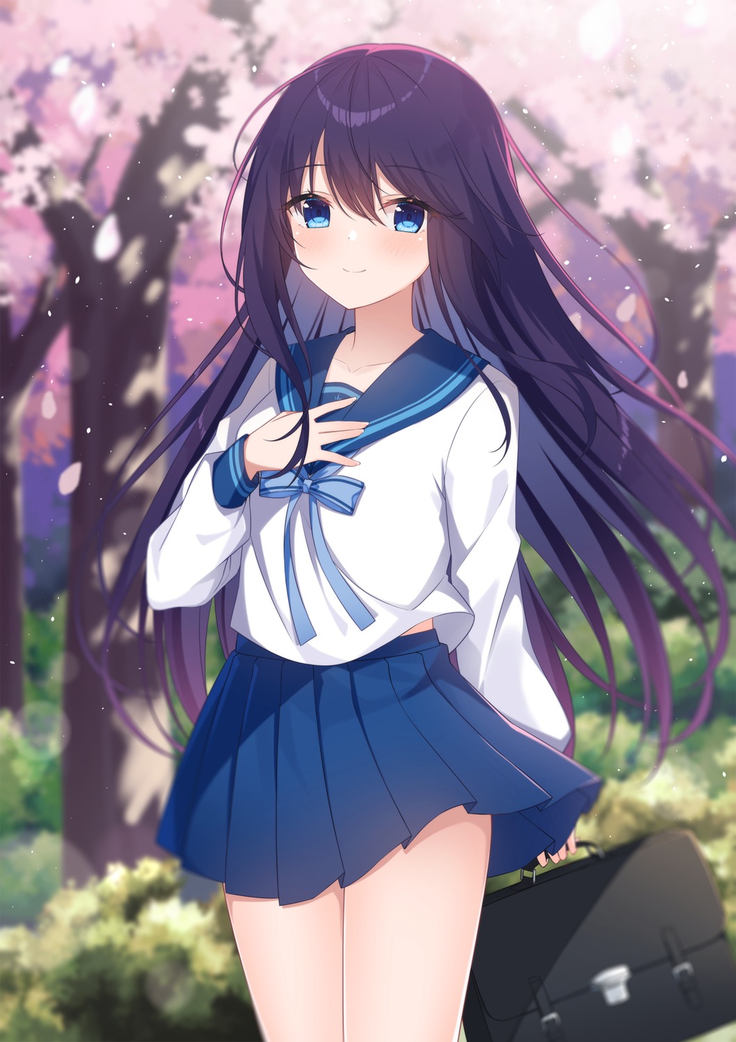 seifuku, skirt_lift, taiyaki_(astre)