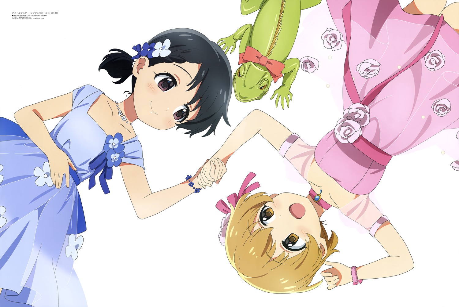 aquastar_inc., dress, koga_koharu, sasaki_chie, see_through, the_idolm@ster, the_idolm@ster_cinderella_girls, the_idolm@ster_cinderella_girls_u149