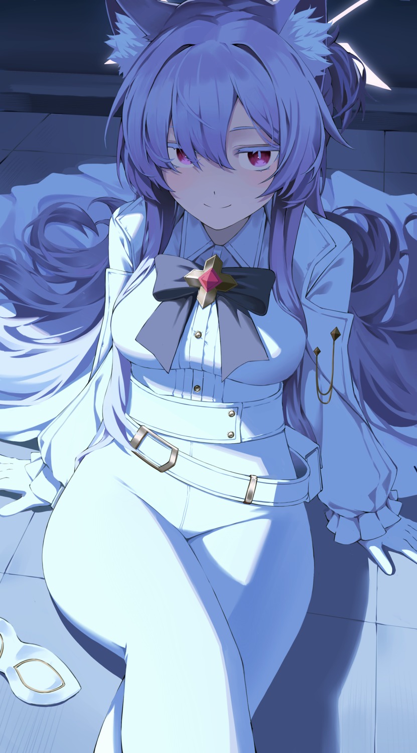 animal_ears, blue_archive, gaoqiaoyuyin_takahashi, halo, kiyosumi_akira, nekomimi, uniform