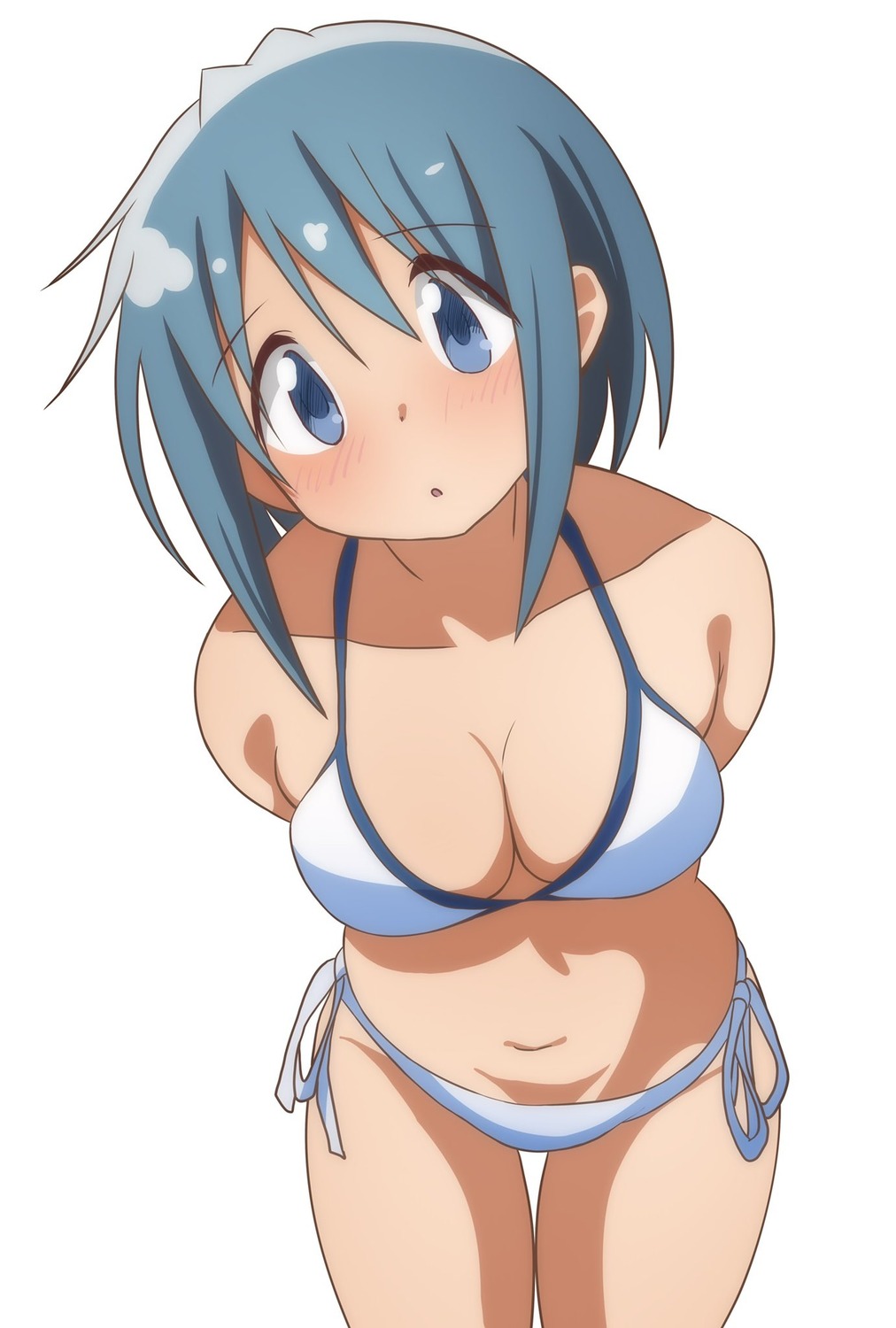bikini, hateri, mahou_shoujo_madoka_magica, miki_sayaka, swimsuits
