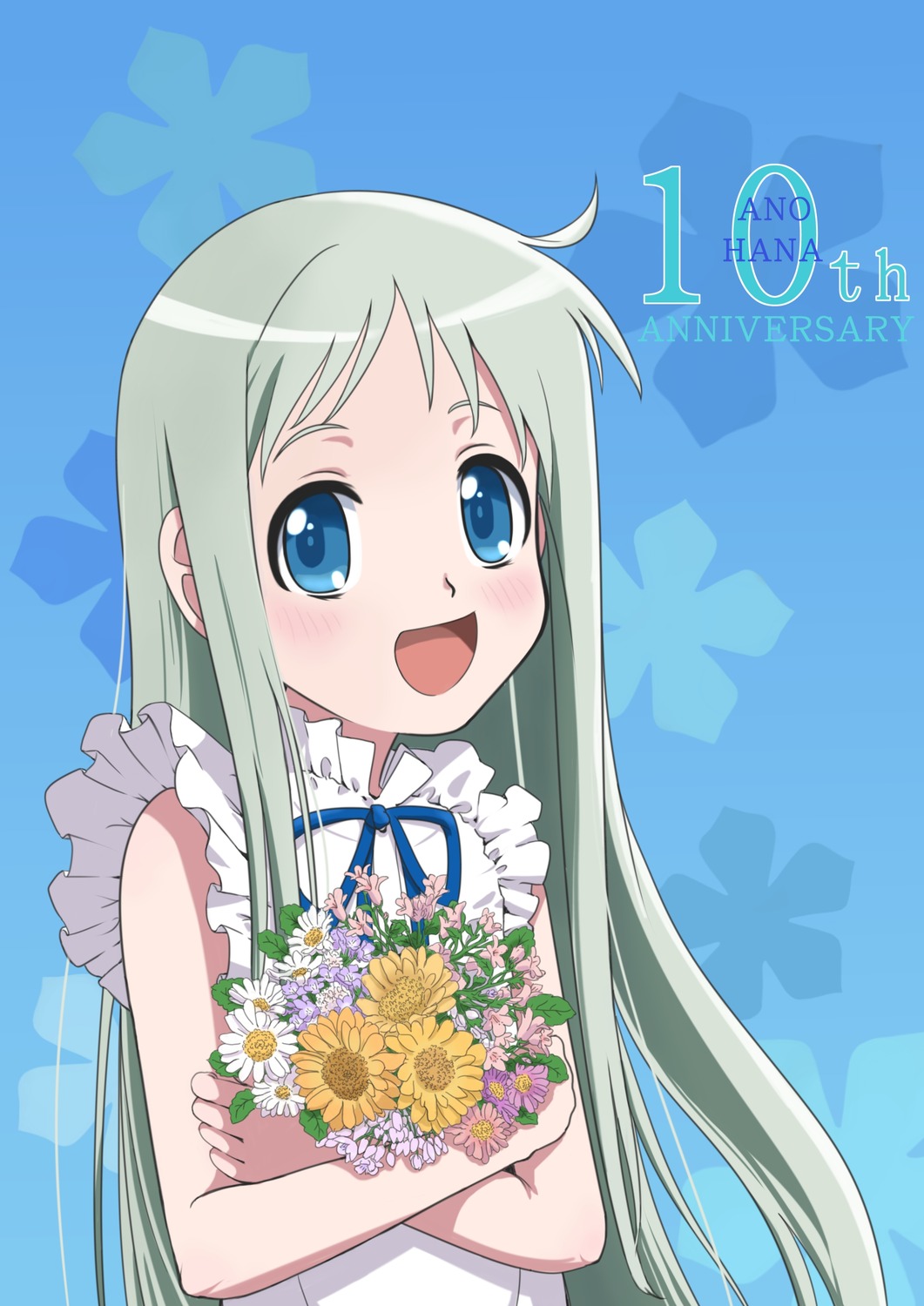 ano_hi_mita_hana_no_namae_wo_bokutachi_wa_mada_shiranai, dress, honma_meiko, maisama, summer_dress
