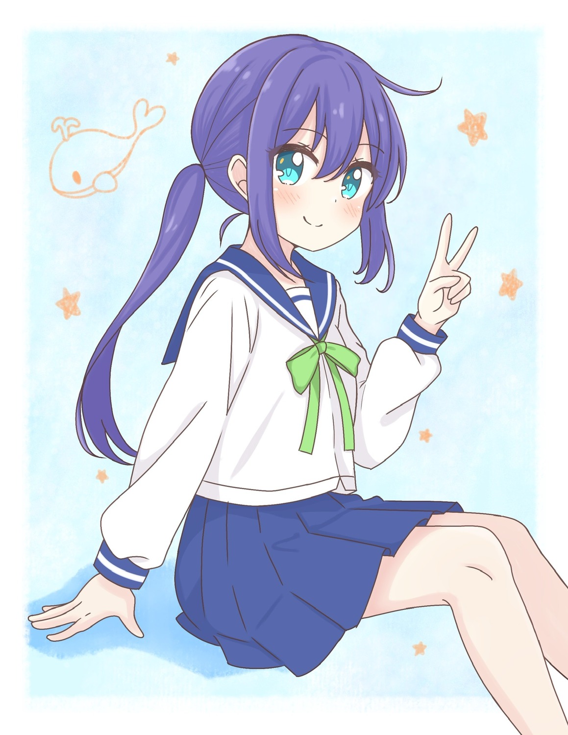 koisuru_asteroid, manaka_ao, mmiirrraa, seifuku