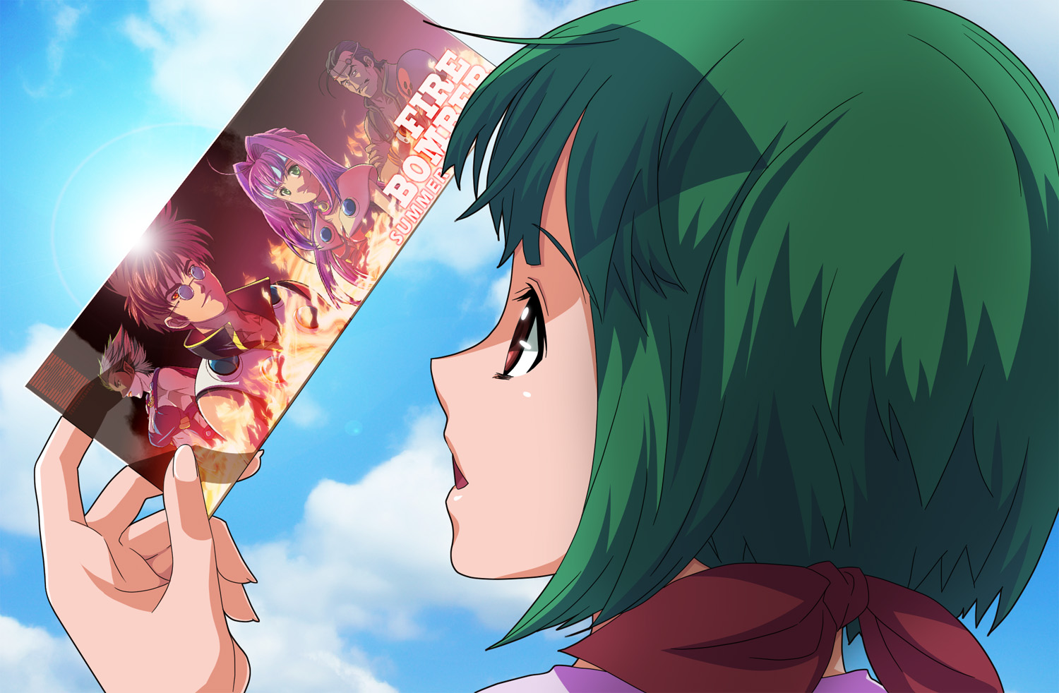 kutsuno, macross, macross_7, macross_frontier, mylene_flare_jenius, nekki_basara, ranka_lee, ray_lovelock, veffidas_feaze