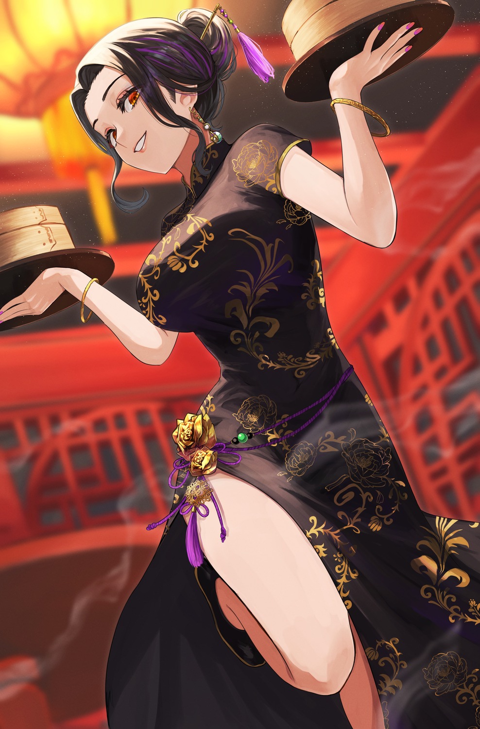 chinadress, nekotokage, nijisanji, shirayuki_tomoe