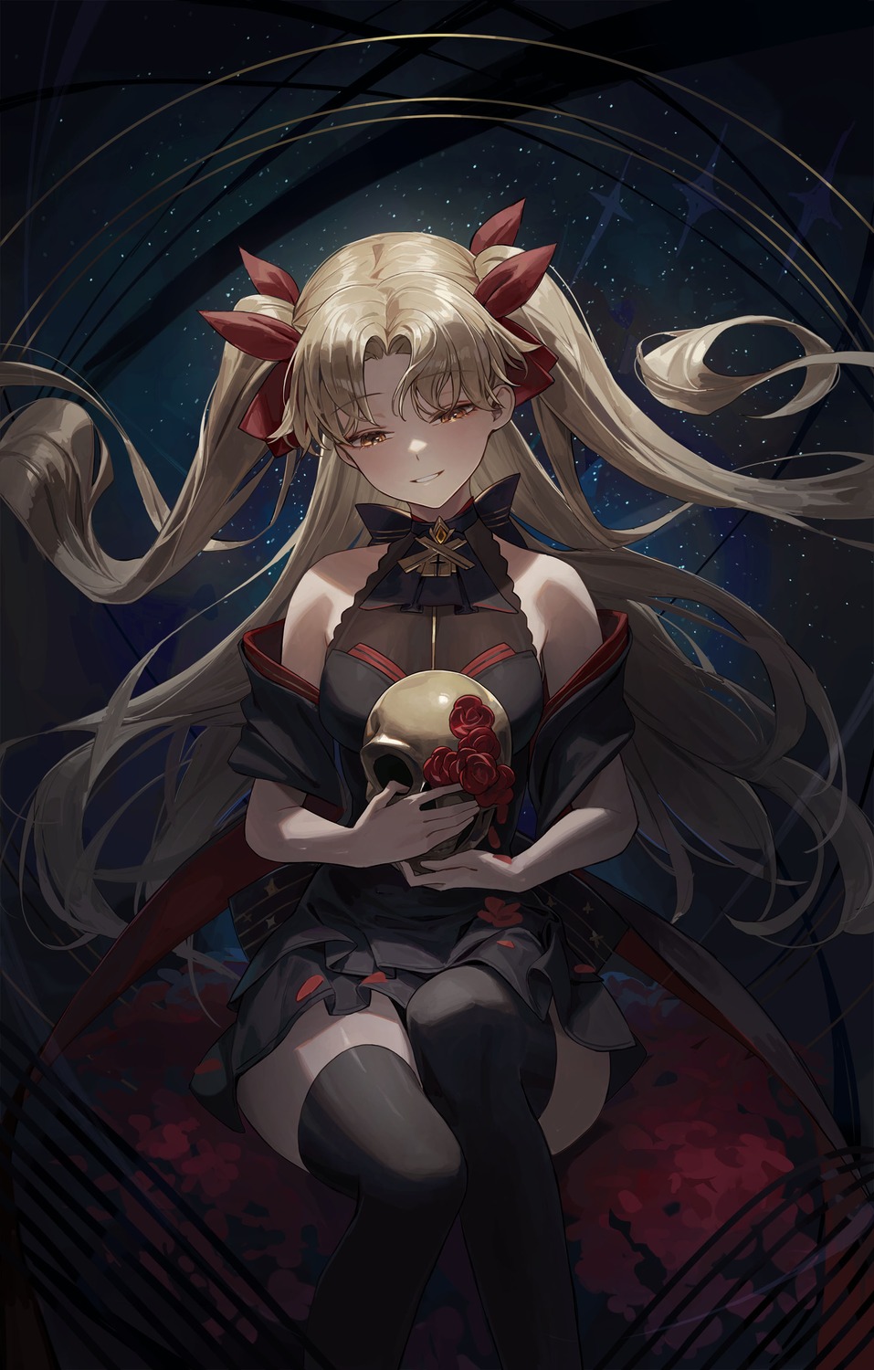 cotta_(heleif), ereshkigal_(fate), fate/grand_order, thighhighs