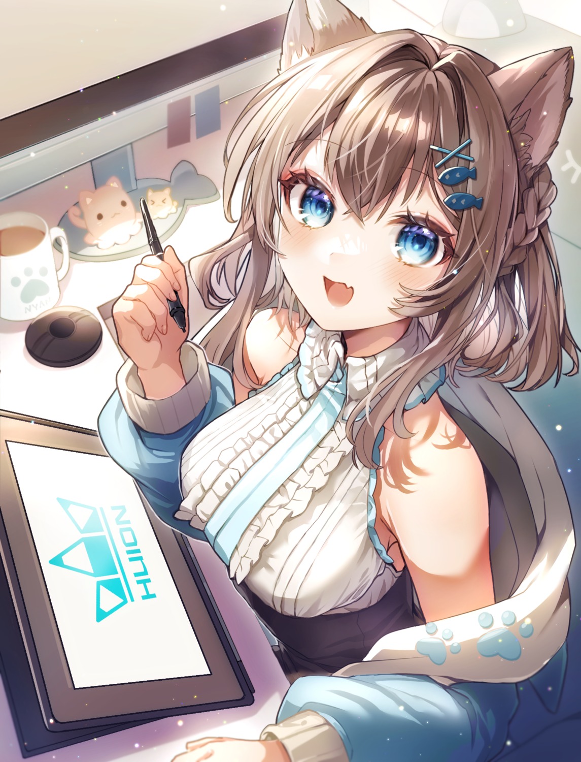 animal_ears, ichineko., nekomimi