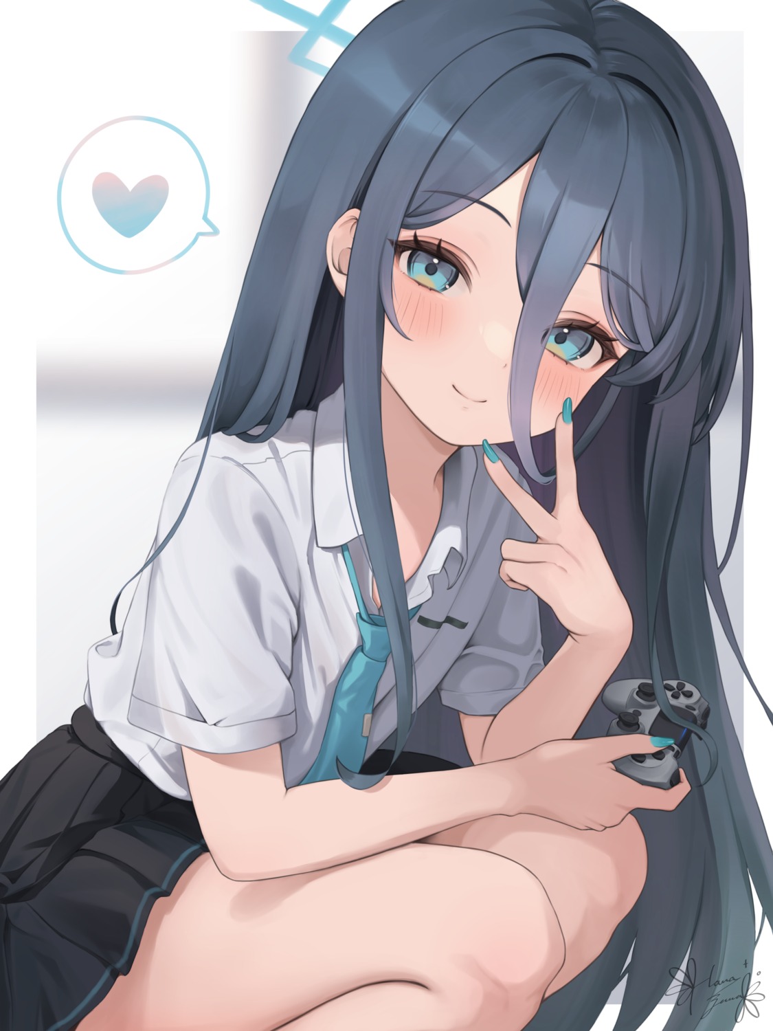 blue_archive, halo, hanazawa_ma, seifuku, tendou_aris