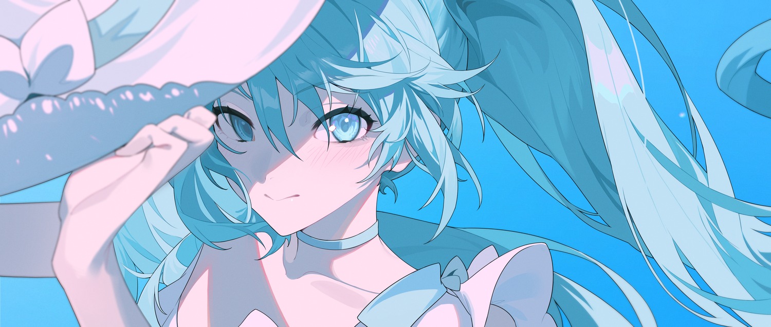 hatsune_miku, linnnp, vocaloid