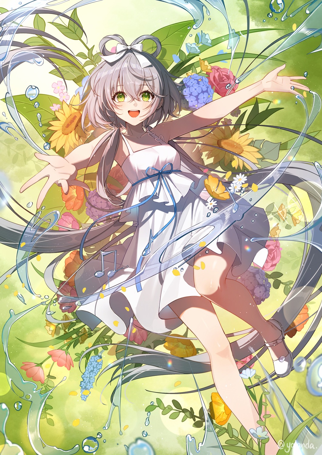 dress, luo_tianyi, summer_dress, vocaloid, yolanda