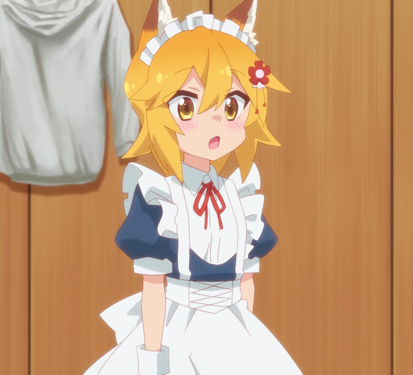 animal_ears, cap, kitsune, maid, senko-san, sewayaki_kitsune_no_senko-san