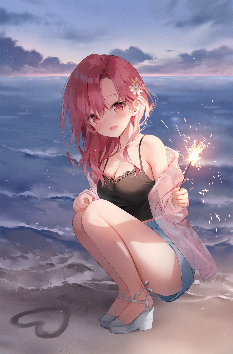 cleavage, nini_yuuna, see_through, tsunderia, weri