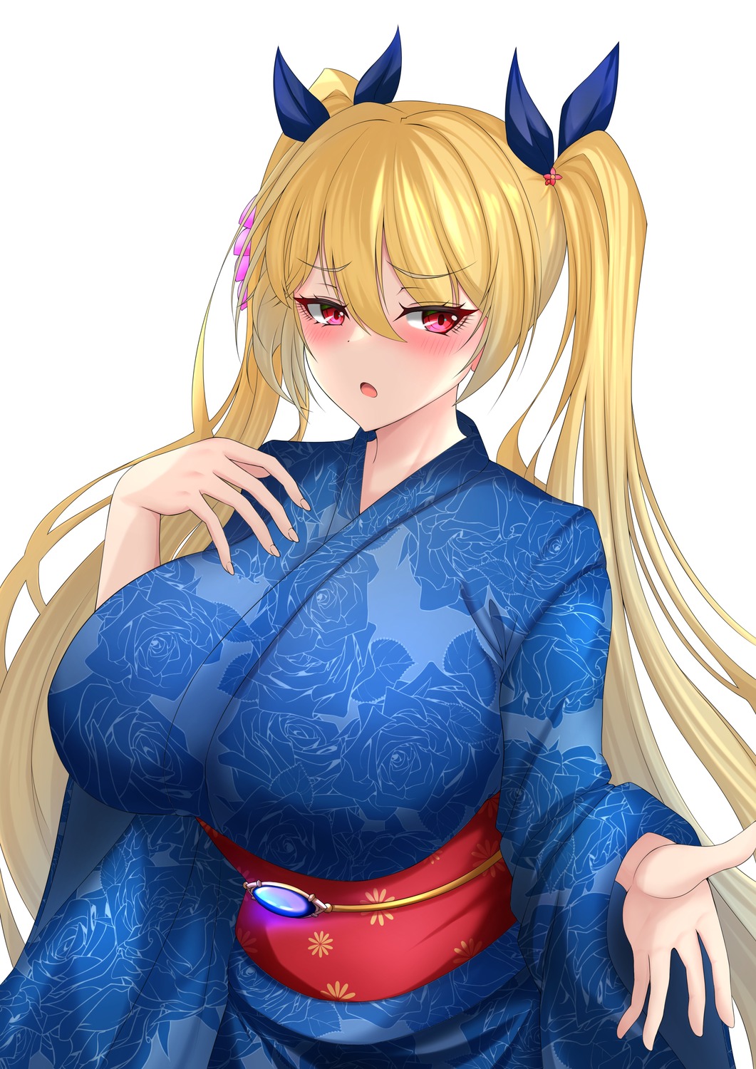 azur_lane, kimono, nelson_(azur_lane), ville87804