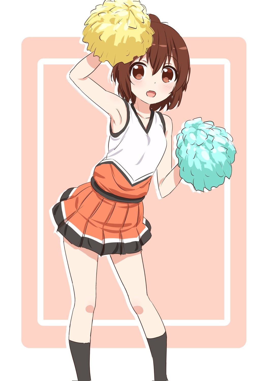 anima_yell!, cheerleader, tatejima_kotetsu, warukusu