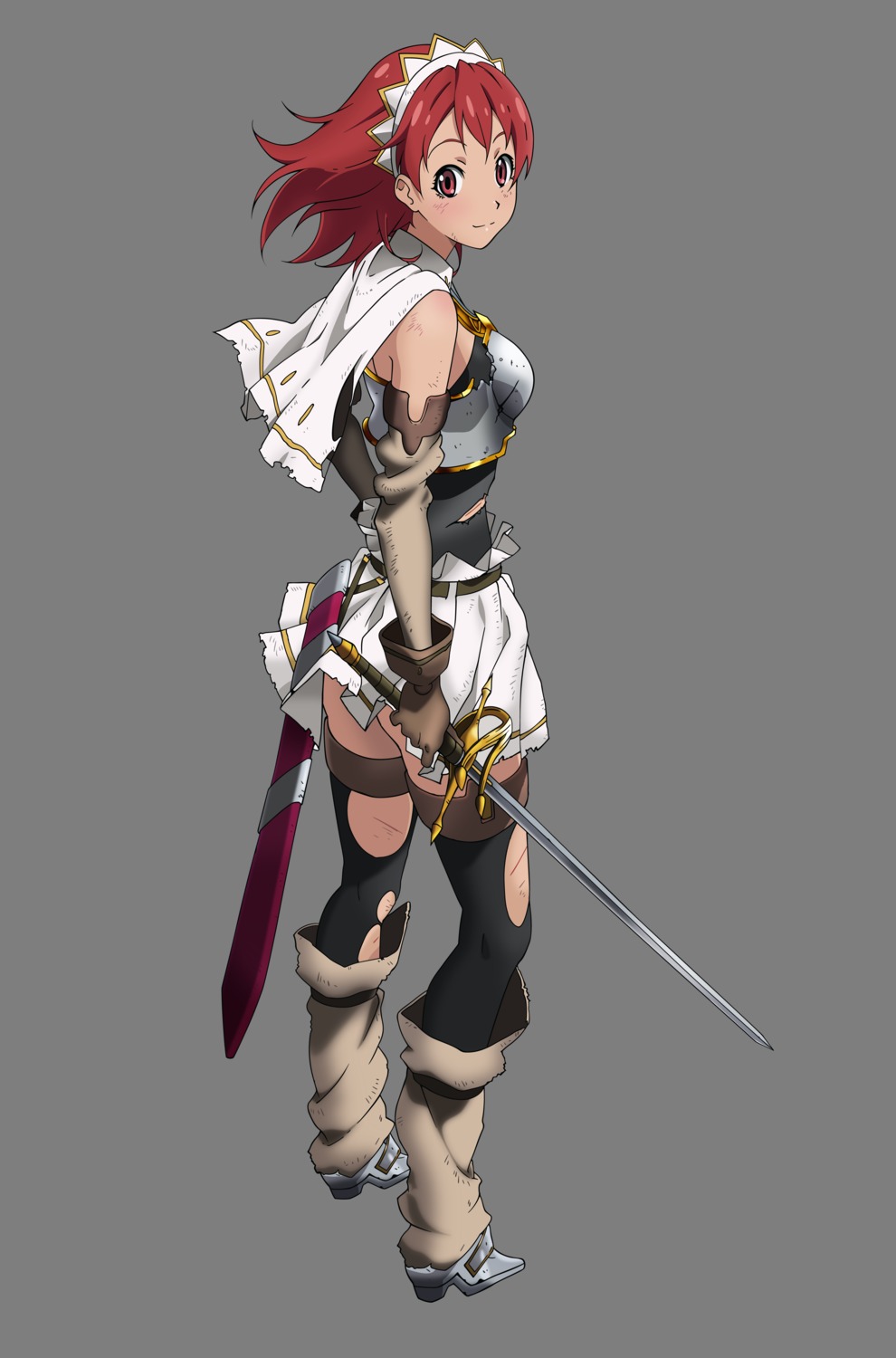 armor, cecily_cambell, seiken_no_blacksmith, sword, transparent_png, vector_trace