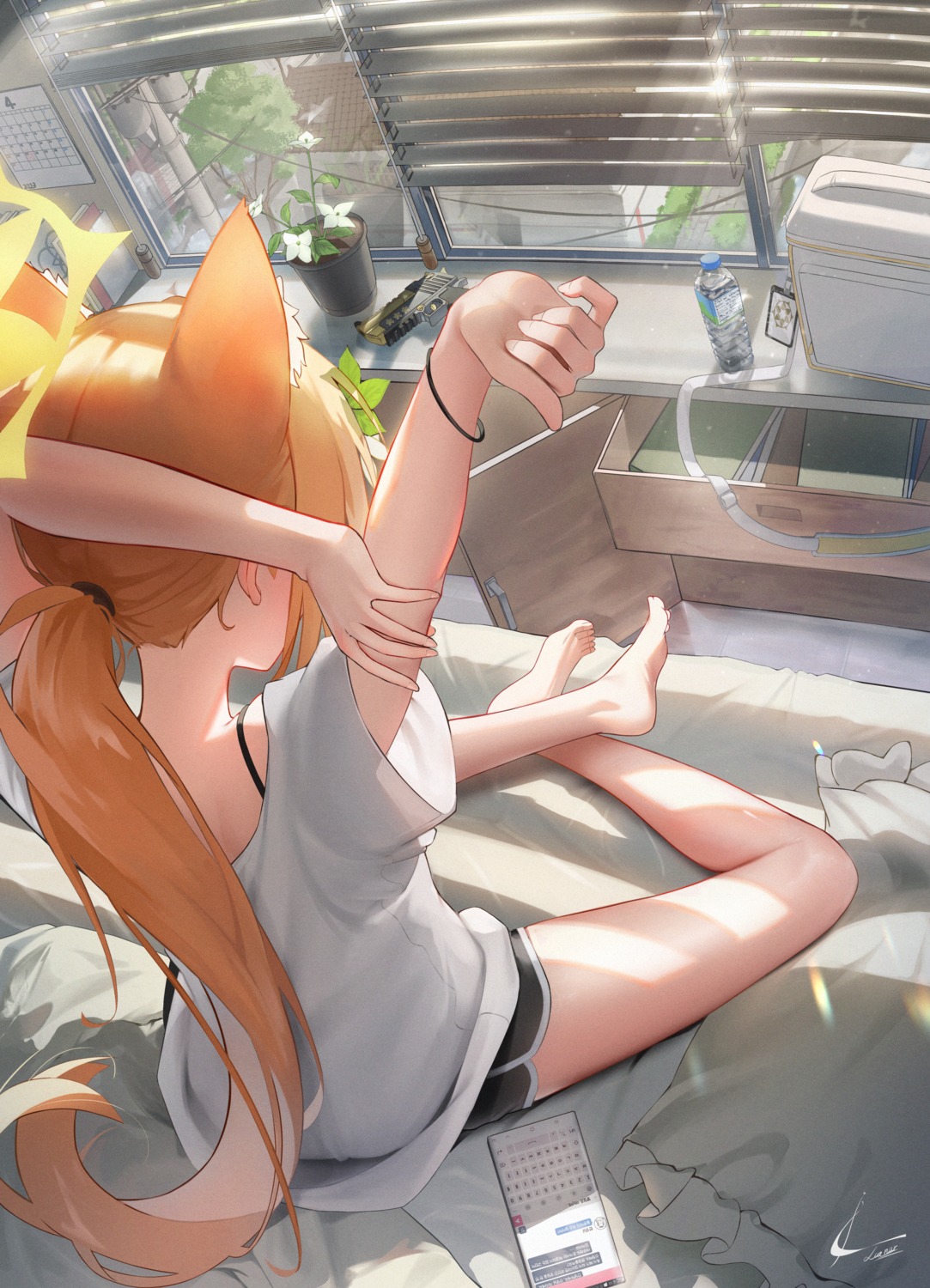 animal_ears, blue_archive, halo, iochi_mari, luenar, nekomimi, see_through