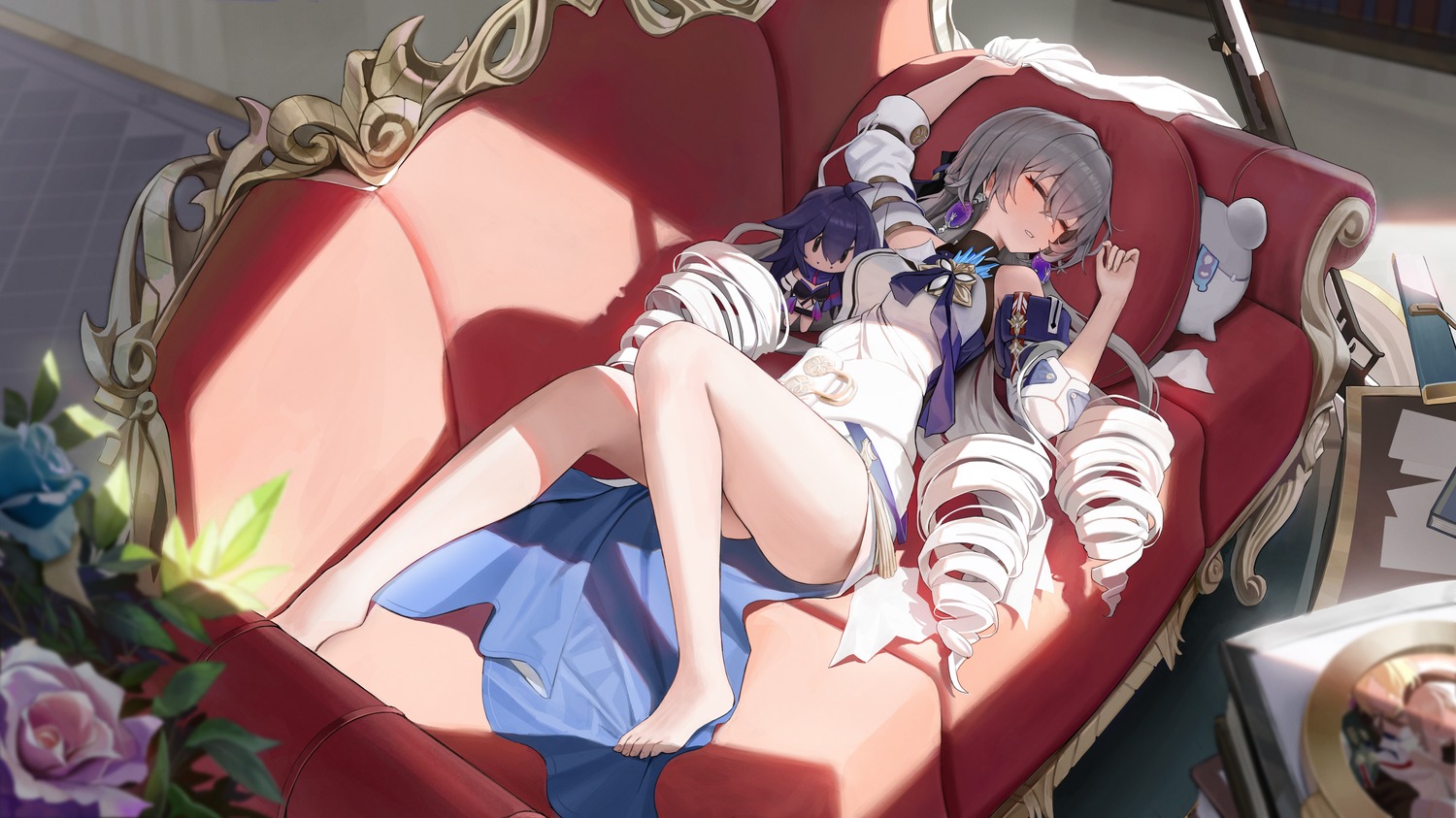 bronya_rand, chibi, fogeun, honkai:_star_rail