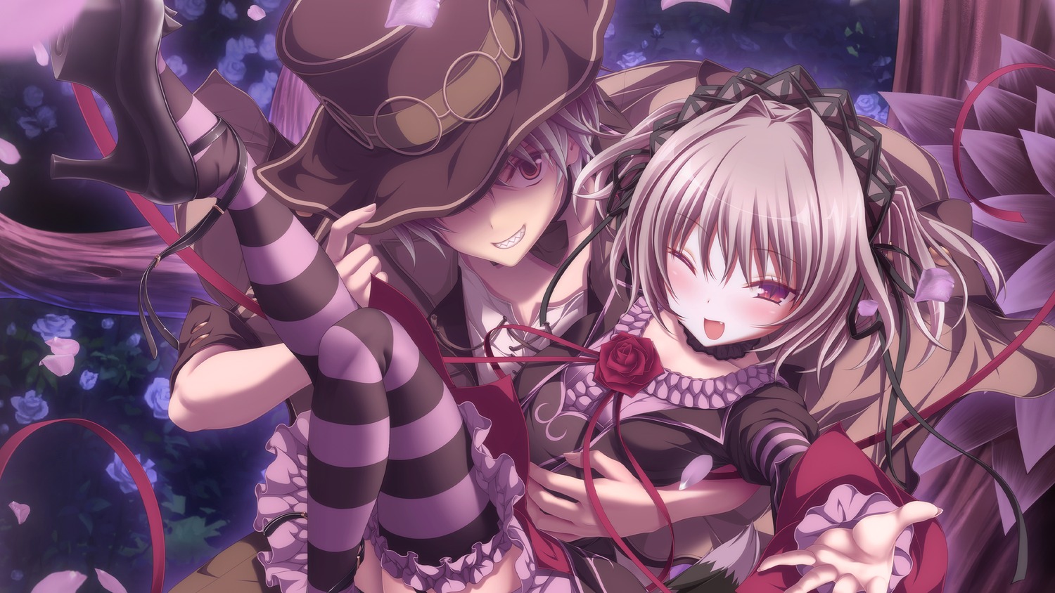 gothic_lolita, hapymaher, heels, koku, lolita_fashion, naitou_maia, naitou_tooru, purple_software
