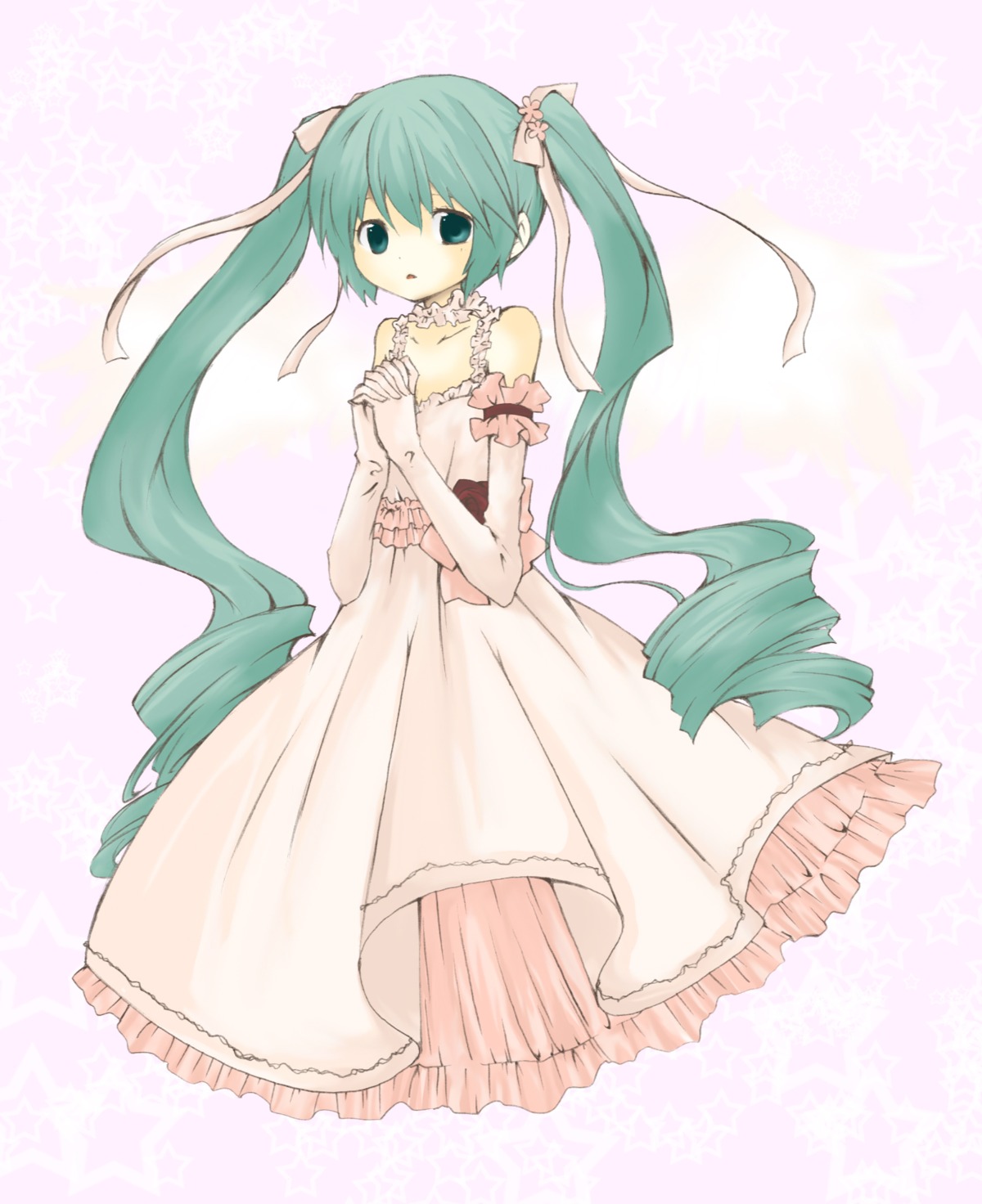 dress, hatsune_miku, tomine_chiho, vocaloid